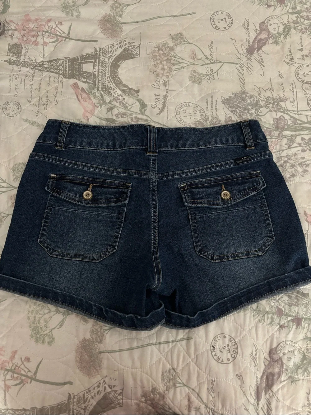 UNIONBAY Dark Indigo Denim Shorts